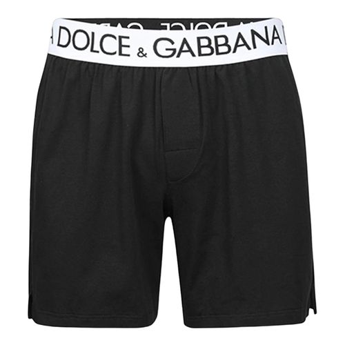 Quần Short Nam Dolce & Gabbana D&G M4B99JOUAIGN0000 Màu Đen Trắng Size XS