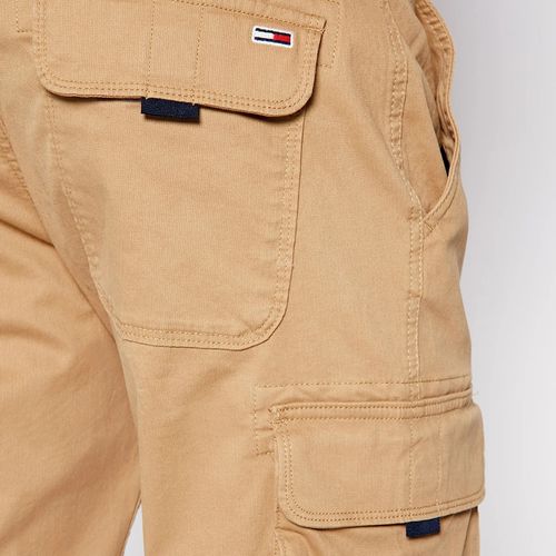 Quần Short Nam Tommy Hilfiger Mens Cargo Shorts In Brown Cotton DM0DM11078 Màu Nâu Size 34-5