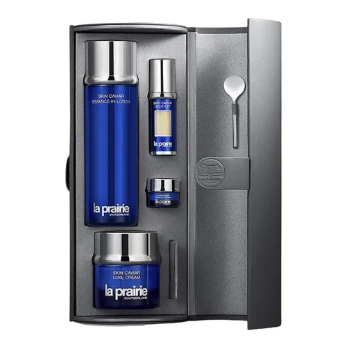 Mỹ phẩm La Prairie - Set Dưỡng Da La Prairie Exclusive Skin Caviar Luxury Ritual Set - Limited Edition 4 Món - Vua Hàng Hiệu