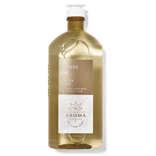Sữa Tắm Bath & Body Works Aromatherapy Inspire Joy Juniper Sage 295ml - Mỹ phẩm - Vua Hàng Hiệu