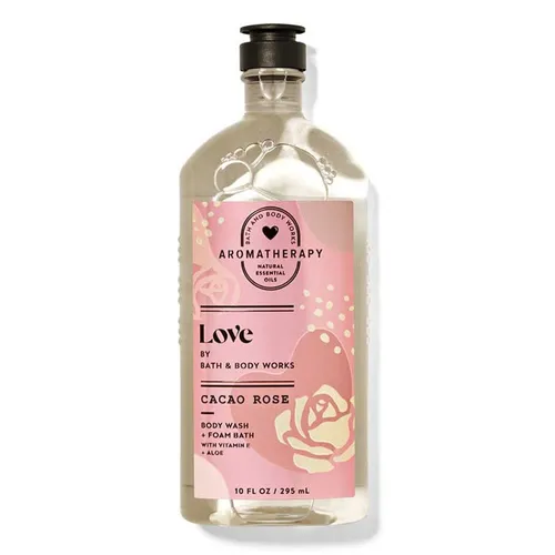 Sữa Tắm Bath & Body Works Aromatherapy Love Cacao Rose 295ml