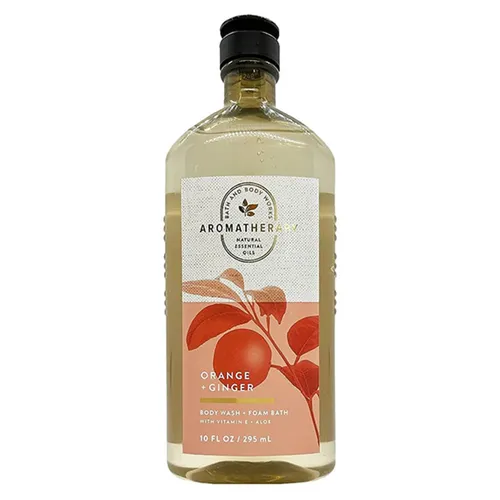 Sữa Tắm Bath & Body Works Romatherapy Energy Orange + Ginger Foaming Body Wash 295ml
