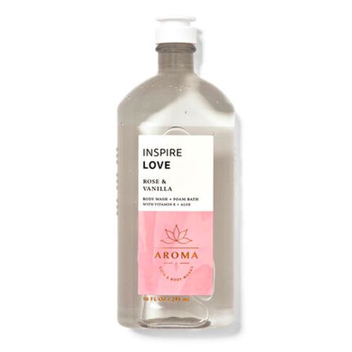 Sữa Tắm Sữa Tắm Bath & Body Works Aromatherapy Rose & Vanilla Body Wash 295ml-1