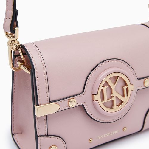 Túi Đeo Chéo Nữ Lyn Kevon Mini Handbags Pink LL23FBF154 Màu Hồng-3