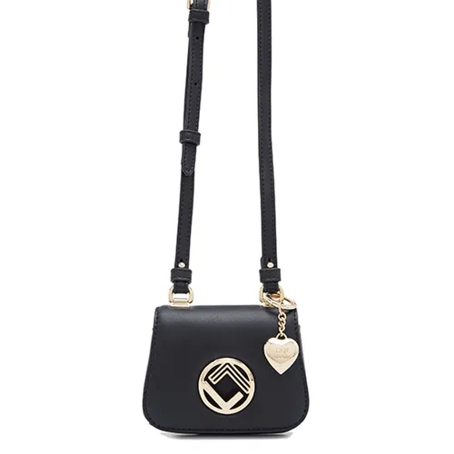 Túi Đeo Chéo Nữ Lyn Lindsay Mini Pouch Wallets Black LL23FWF056 Màu Đen