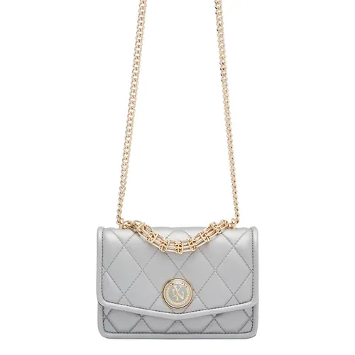 Túi Đeo Chéo Nữ Lyn Serena Mini Crossbody Bags LL23FBF135 Grey Màu Xám