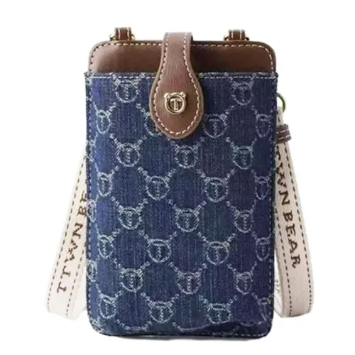 Túi Đeo Chéo Nữ TTWN BEAR TT2349 2345 Màu Xanh Lưới