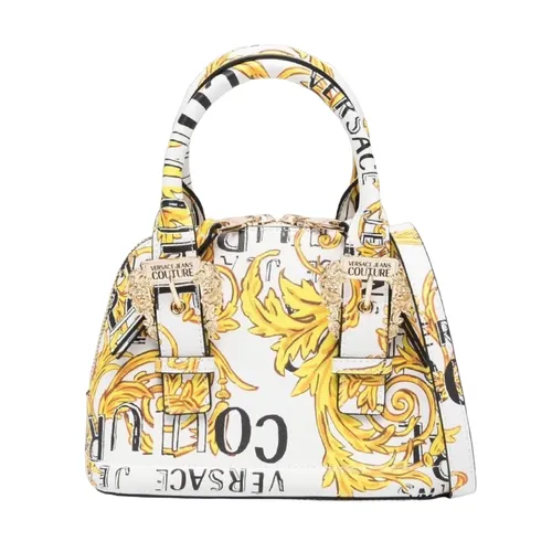 Túi Đeo Chéo Nữ Versace 74VA4BF7ZS597G03 Màu Trắng Vàng