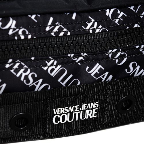 Túi Đeo Hông Versace Jeans Logo Couture Màu Đen-4