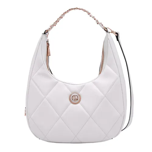 Túi Đeo Vai Nữ Lyn Kattie M Shoulder Bags LL23FBF071 Màu Xám Trắng