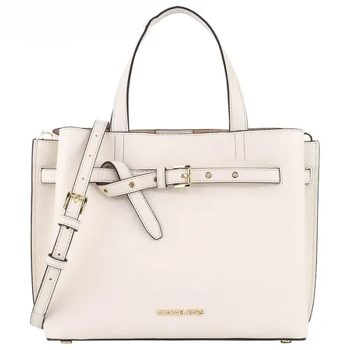 Túi Tote Nữ Michael Kors MK 35H0GU5S7T Emilia Leather Large Satchel Ladies Màu Trắng