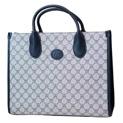 Túi Tote Nữ TTWN BEAR TN2974 TN2820 Màu Xám Lưới Viền Đen