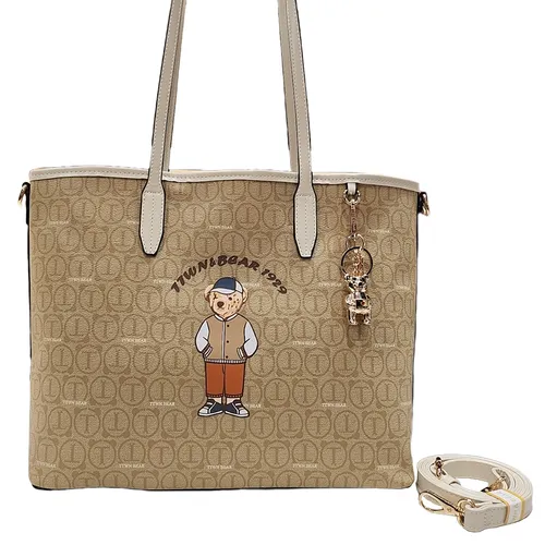 Túi Tote Nữ TTWN BEAR TN3271 Màu Khaki