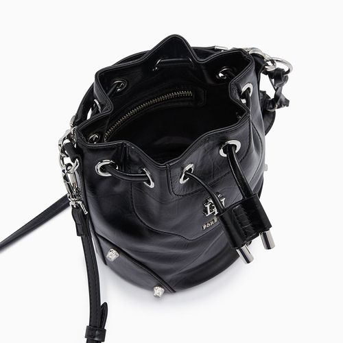 Túi Xách Nữ Lyn Verona Bucket Bags Black LL23FBF141 Màu Đen-3