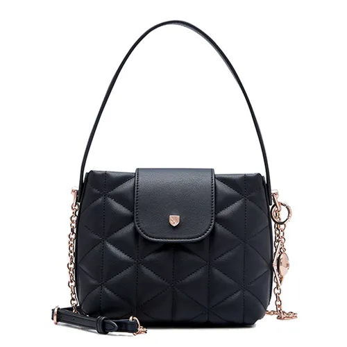 Túi Xách Nữ Lyn Verric Mini Crossbody Bags Black LL23FBS207 Màu Đen
