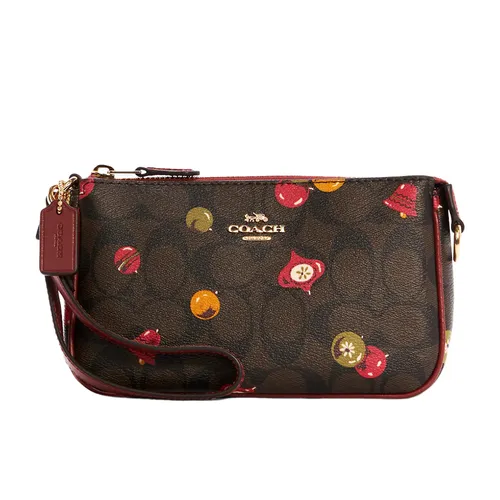Túi Xách Tay Nữ Coach Nolita 19 In Signature Canvas With Ornament Print C7403 Màu Nâu - Túi xách - Vua Hàng Hiệu