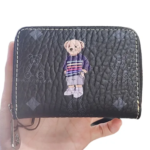 Ví Nữ Đựng Thẻ Mini TTWN BEAR TT2235 TT2403 Màu Đen