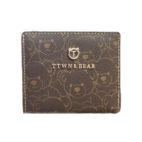 Ví Nữ TTWN BEAR TT2236 TT2407 Màu Nâu Đậm