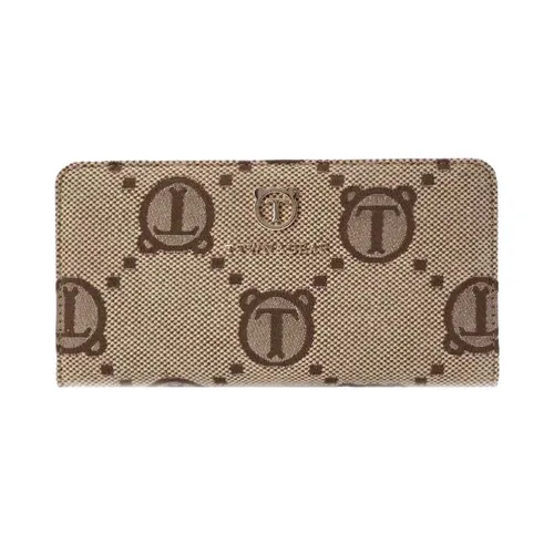 Ví Nữ TTWN BEAR TT2343 TT2344 Dáng Dài Màu Nâu Vàng