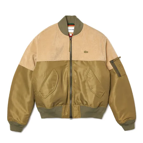 Áo Bomber Nam Lacoste Bimaterial Quilted Zip Bomber Jacket BH7773 038 Phối Màu Size 50 - Thời trang - Vua Hàng Hiệu