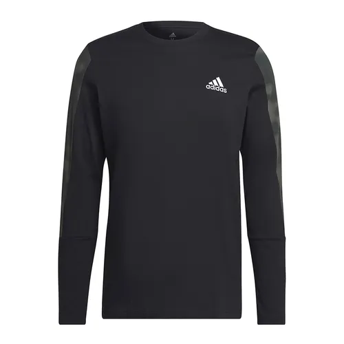 Thời trang Áo dài tay - Áo Dài Tay Nam Adidas Camo LS T HL6897 Màu Đen - Vua Hàng Hiệu
