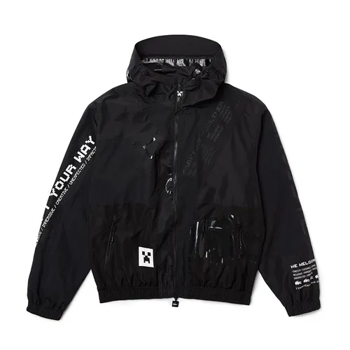 Áo Khoác Lacoste Unisex Live Minecraft Zippered Jacket BH3813 031 Màu Đen Size M