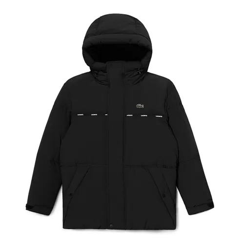 Áo Khoác Nam Lacoste Common Short Length Puffer Down Jumper BH882E-050 Màu Đen Size 46