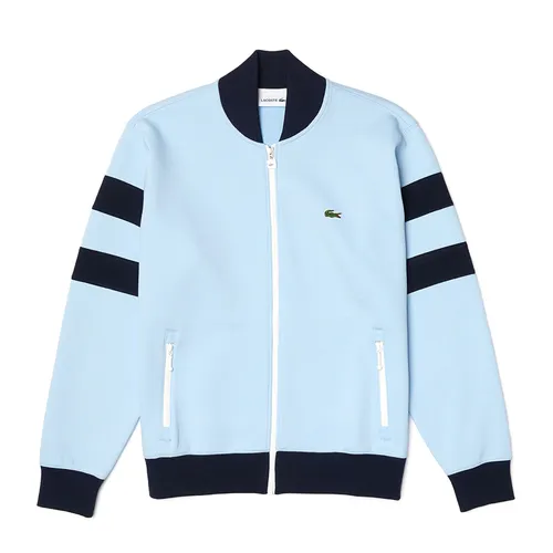 Áo Khoác Nam Lacoste Men's Sweatshirt SH7393-8VH Màu Xanh Dương Size 2