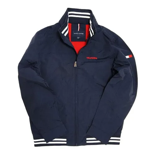 Thời trang Tommy Hilfiger Áo khoác - Áo Khoác Nam Tommy Hilfiger Regatta Jacket 7858429 587 Màu Xanh Navy Size S - Vua Hàng Hiệu