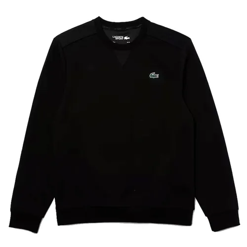 Áo Nỉ Nam Lacoste Sport Men's Sweatshirt SH9604-C31 Black Màu Đen Size 3