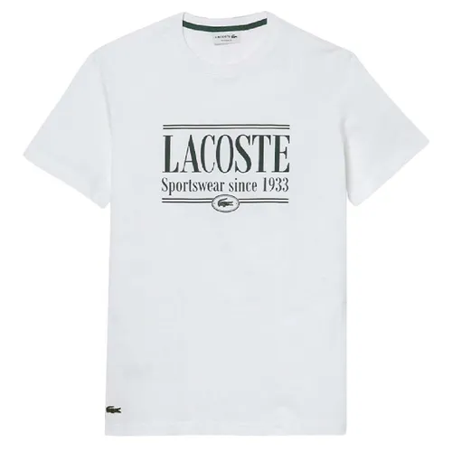 Áo Phông Nam Lacoste 1933 Knit Tshirt TH0322 51 001 Màu Trắng Size 5 - Thời trang - Vua Hàng Hiệu