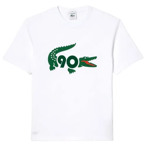 Áo Phông Unisex Lacoste Exclusively For Members - The 90th Anniversary Collector TShirt TH2362 51 001 Màu Trắng Size S