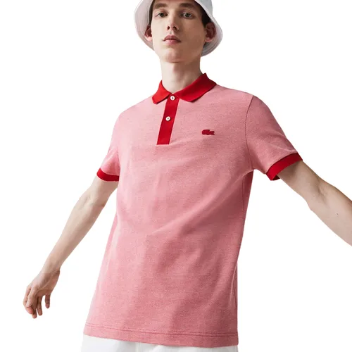 Áo Polo Lacoste Men's Short Sleeve Polo PH0059 R42 Màu Đỏ Size 2