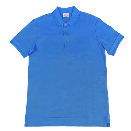 Thời trang Xanh Blue Áo Polo Cotton - Áo Polo Nam Burberry Me'n Shirt Màu Xanh Blue Size XS - Vua Hàng Hiệu