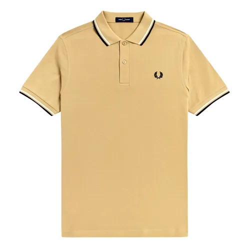 Fred Perry - Áo Polo Nam Fred Perry Tipped Polo Shirt M3600 194 Màu Vàng Size XS - Vua Hàng Hiệu