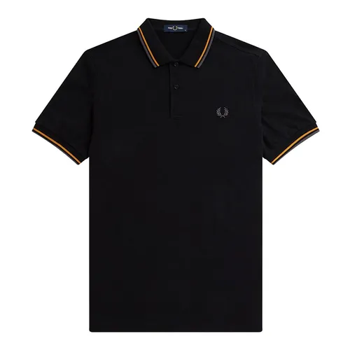 Áo Polo Nam Fred Perry Twin Tipped Polo Shirt M3600 N79 Màu Đen Size XS - Thời trang - Vua Hàng Hiệu