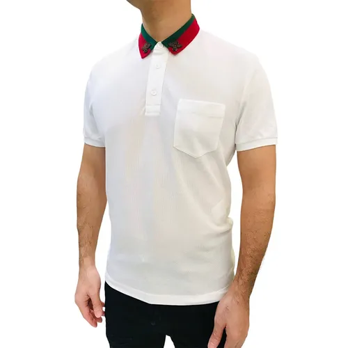 Áo Polo Nam Gucci Polo Shirt 431140 Màu Trắng Size S - Thời trang - Vua Hàng Hiệu