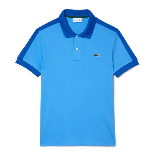 Thời trang - Áo Polo Nam Lacoste Classic Fit Contrast Collar Polo Shirt PH9532 4XA Màu Xanh Dương Size 4 - Vua Hàng Hiệu