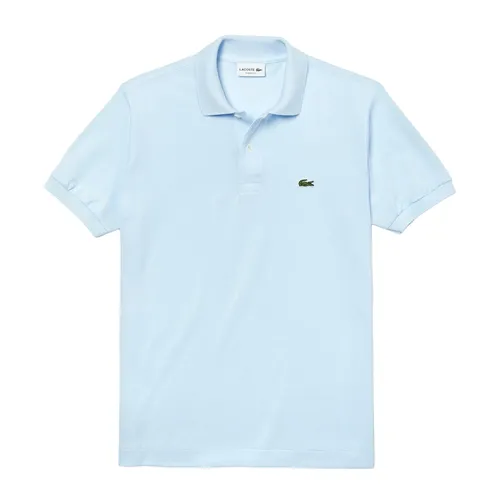 Áo Polo Nam Lacoste Original L.12.12 Petit Piqué Cotton Polo Shirt L1212 T01 Màu Xanh Da Trời Size 3 - Thời trang - Vua Hàng Hiệu