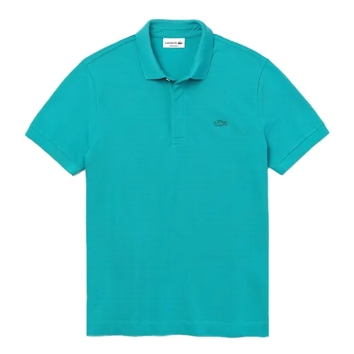 Áo Polo Nam Lacoste Paris Stretch Cotton Piqué Polo Blue PH5522 S5J Màu Xanh Lam Size 3