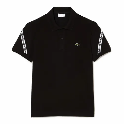 Áo Polo Nam Lacoste Regular Fit Stretch Mini Piqué Polo Shirt PH9528 031 Màu Đen Size 4 - Thời trang - Vua Hàng Hiệu