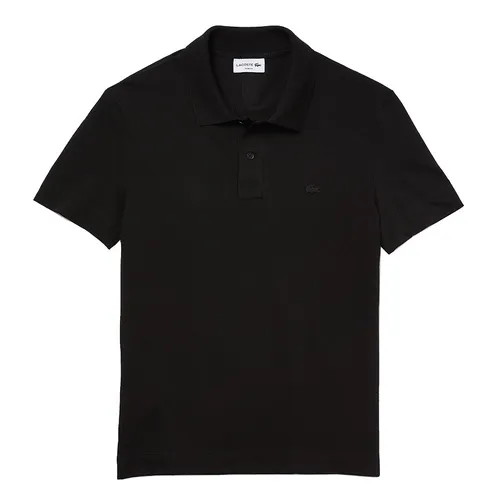 Áo Polo Nam Lacoste Slim Fit Organic Stretch Cotton Piqué PH1909 031 Màu Đen Size 2