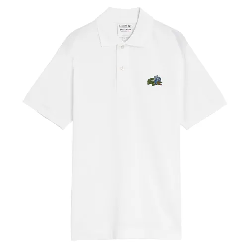 Áo Polo Nam Lacoste Netflix Bridgerton PH7057 51 VIK Màu Trắng