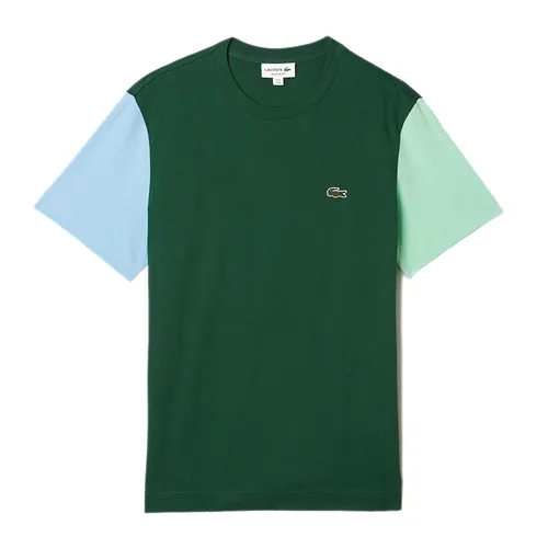 Thời trang - Áo Thun Nam Lacoste Men's Regular Fit Colour-Block T-Shirt TH9625 8AT Màu Xanh Lá Size 3 - Vua Hàng Hiệu