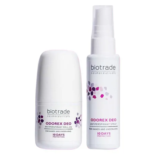 Lăn khử mùi - Bộ Sản Phẩm Khử Mùi Cơ Thể Biotrade Odorex Deo Antiperspirant Set 2 Món - Vua Hàng Hiệu