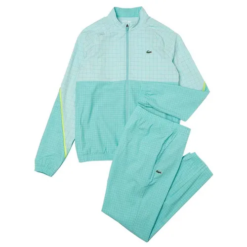 Thời trang - Bộ Thể Thao Nam Lacoste Men’s Tennis X Novak Djokovic Jogger WH5206-CR5 Màu Xanh Ngọc Size 4 - Vua Hàng Hiệu