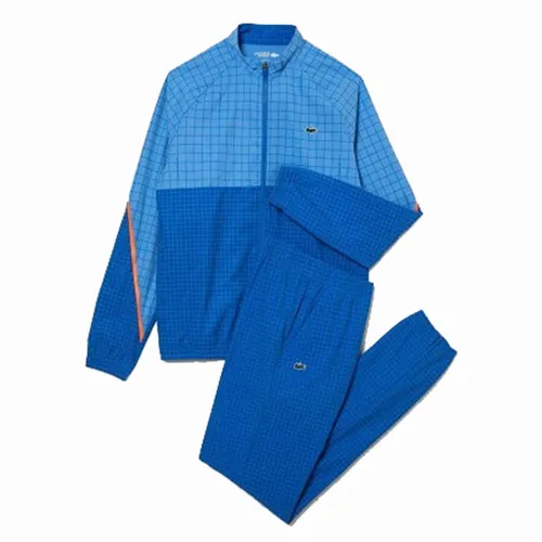 Thời trang Xanh dương Bộ thể thao - Bộ Thể Thao Nam Lacoste Men’s Tennis X Novak Djokovic Jogger WH5206-YIQ Màu Xanh Dương Size 4 - Vua Hàng Hiệu