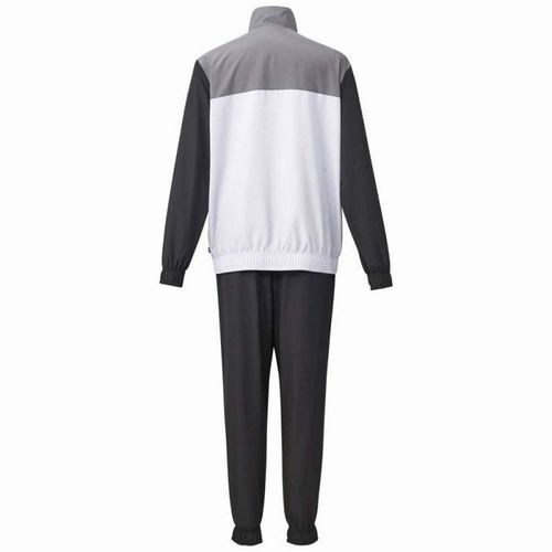 Bộ Thể Thao Nam Puma Men's Woven Track Jersey Top And Bottom 672503-01 Màu Đen Xám Size L-2