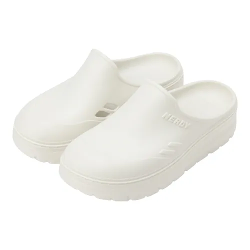 Dép Nerdy Clog Stoney PNEU23SD18 Màu Trắng