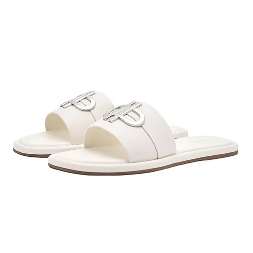 Dép Pedro Nữ - Dép Nữ Pedro Icon Leather Slide Sandals Chalk 65110068 Màu Trắng Size 38 - Vua Hàng Hiệu